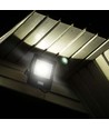 30W LED breedstraler met PIR sensor - Samsung LED chip, IP65, zwart, 1m kabel, buiten