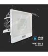 50W breedstraler - PIR-sensor, Samsung-chip, 1m kabel, 4000K, witte behuizing, werklamp