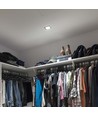 GU10 inbouwspot - kwadratisch, vierkant, zwart