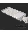 30W LED straatverlichting met sensor - Samsung LED chip, IP65, 100lm/W, grijs aluminium
