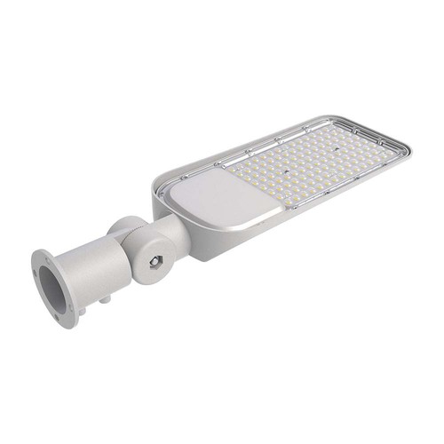 150W LED straatverlichting met Samsung chip en sensor - 135lm/W, IP65, 6500K, grijs, verstelbare hoek