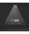 150W LED straatverlichting met Samsung chip en sensor - 135lm/W, IP65, 4000K, grijs, verstelbare hoek