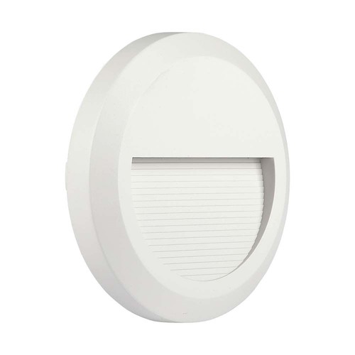 2W ronde LED trapspot - Wit, 4000K, IP65, binnen en buiten