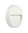 2W ronde LED trapspot - Wit, 3000K, IP65, binnen en buiten