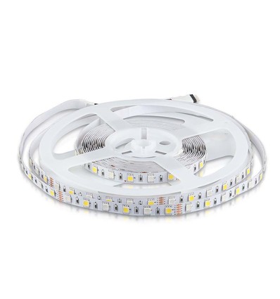 5m 11W/m LED strip - 12V, IP20, 60 LED per meter, 4000K, SMD 5050