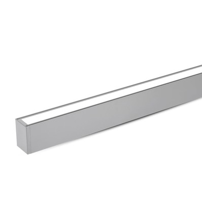 120cm 40W LED railverlichting, zilver, Samsung chip - UGR19, 1-10V dimbaar, 5 jaar garantie, koppelbaar