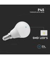 E14 4,5W LED kogellamp - P45, 180° stralingshoek