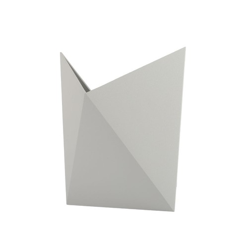 5W wandlamp, grijs - IP65, 4000K, aluminium, 120° stralingshoek, incl. lichtbron