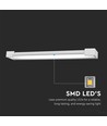 16W LED wandlamp - 60cm, 134lm/W, IP44, wit, 3000K