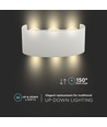 5W Wandlamp - LED, 3000K, Zandkleurig wit