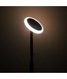 2 st. 3W LED tuinlamp op zonne-energie - IP65, 2-in-1 spies of voet, in hoogte verstelbaar 42-80cm, zwart/wit, incl. batterij