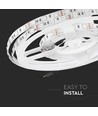 5m 8W/m RGB+3000K LED strip - 12V, IP20, 60 LED per meter, 5050 SMD