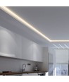 5m 13W/m COB-LED strip, RA90 - 24V, IP20, 512 LED p.m., 3000K