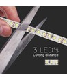 5m 12W/m LED strip, Samsung LED chip - 12V, 120 LED p.m., IP20, 10mm breedte