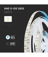 5m 12W/m LED strip, Samsung LED chip - 12V, 120 LED p.m., IP20, 10mm breedte