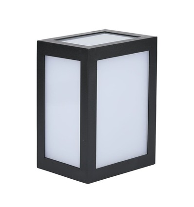 12W LED wandlamp - IP65, zwart, 1350lm, buiten