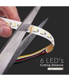 60 24W/m LED Strip Licht - CCT 3in1+RGB, IP20, 24V