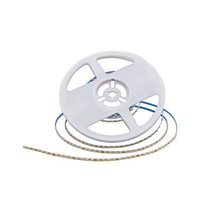 5m 9W/m LED strip, 128 LED's per meter - 24V, IP20, 3000K, 127lm/W