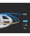 5m 9W/m LED strip, 128 LED's per meter - 24V, IP20, 3000K, 127lm/W