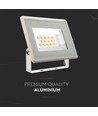 10W LED breedstraler, wit - IP65, 750lm, 4000K, buiten