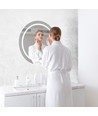 60cm 25W ronde LED spiegel met touch - CCT, IP44, condensvrij, 3-in-1 lichtkleur