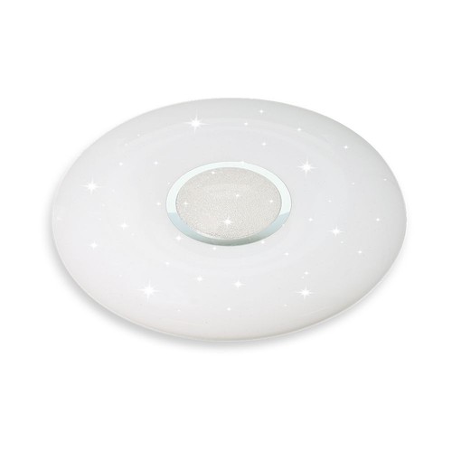60W Designer plafondlamp met afstandsbediening - 150lm/W, CCT, dimbaar, sterrenhemel, ronde cover