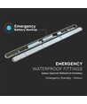 120cm 36W waterdicht compleet LED armatuur met noodverlichting - Samsung LED chip, IP65, 6500K, 3 uur batterijduur