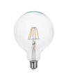 E27 10W LED filament globe lamp - G125, 1055lm, helder glas, 125x173mm
