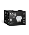 3 st. E27 10,5W LED lamp - A60, mat glas, 3000K, 1055lm, 3-pack