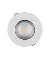 40W Ø22,1cm LED inbouwpanel - 105lm/W, COB LED, Gat: Ø20,7 cm, Afmetingen: Ø22,1 cm, witte rand