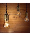 E27 10W LED filament lamp - A60, helder glas, 6500K, 1055lm