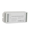 5-kanaals LED versterker voor 12V/24V - 15A, wit, voor RGB+W / RGB / enkelkleurige LED strips