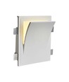 E14 gips wandlamp - Wit, 25,5 x 31,5 cm, binnen, zonder lichtbron