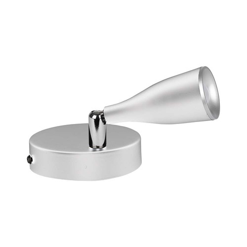 4,5W LED wandlamp - 420lm, 3000K, wit, binnen