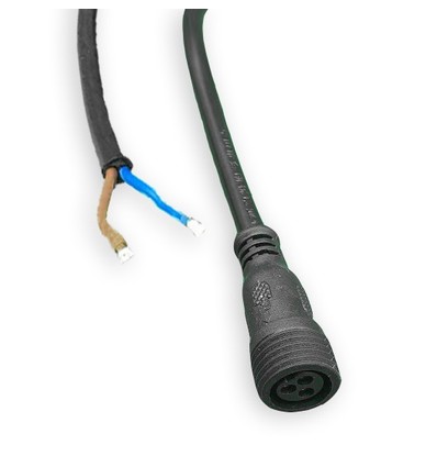 Akustilight startkabel - 50 cm, zwart