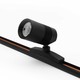 PicoTrack 3,5W Mini LED railsspot - Zwart, Geschikt voor PicoTrack rails, RA92, 24V