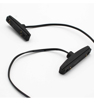 PicoTrack verbindingsstuk voor rails - Zwart, Geschikt voor PicoTrack rail, 24V