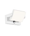 17W LED Wandlamp - Met Sensor, 4000K, Wit Huis, IP65
