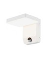 17W LED wandlamp met sensor, wit - 2580lm, IP65, 4000K, vierkant, PIR sensor