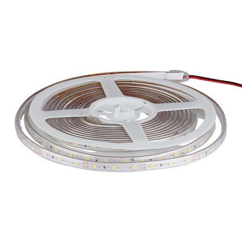 5m 3,2W/m spatwaterdichte LED strip - Groen licht, IP65