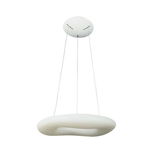 60cm 36W CCT dimbare design pendellamp - Rond, 3900lm, incl. afstandsbediening, 3 jaar garantie