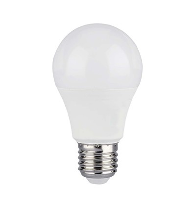 E27 8,5W Smart LED lamp met afstandsbediening - RGB+4000K, A60, dimbaar, 806lm, incl. afstandsbediening