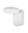 17W ronde LED wandlamp - IP65, wit, 2480lm, 4000K, aluminium