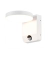 17W Ronde LED wandlamp met sensor - IP65, 2480lm, wit, PIR bewegingssensor, 4000K