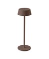 Oplaadbare LED tafellamp binnen/buiten - Corten, touch-dimbaar, IP54