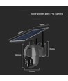 Buiten WiFi PTZ camera op zonne-energie - 360°, Full HD, IP65, zwart