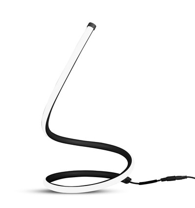 20W LED designer tafellamp - Zwart, 3000K, 1840lm, IP20 binnenshuis