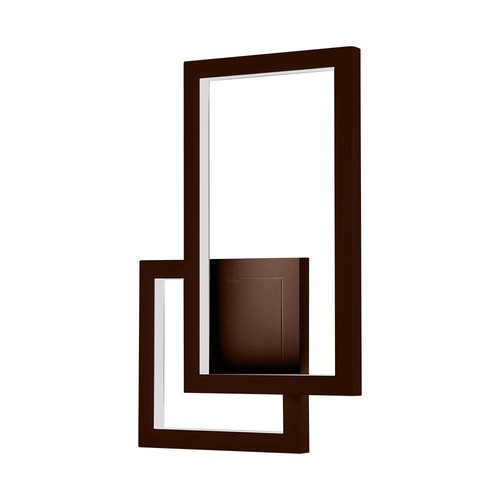 20W moderne LED wandlamp - Cortenkleurig, 360°, 2400lm, IP20, 3000K, incl. lichtbron