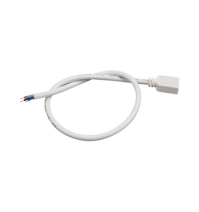 0,5m PVC kabel voor Neon Flex - 2-aderig, 0,5mm² kabel, accessoires