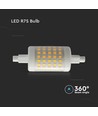 7W R7S LED Lamp - Plastic, 6500K